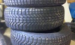 I have a set of winter tires for sale, they are 225/60/18 Firestone Winterforce tires. They have abouut 90% tread left or more. Hardly used, great condition no patches or leaks. I am asking $550.00 for all four tires. Please email me or call