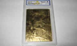 ONE OF THE BEATLES GREAT COVERS
23 KT. GOLD CARD BY SPORTSTIME
YEAR 1996 & GRADED 10 BY W.C.G
$25.00 FIRM