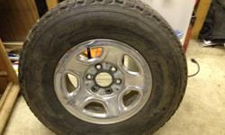 90 % TREAD ON THESE TIRES, RIMS ARE IN PERFECT SHAPE THEY ARE READY TO BE INSTALLED!!!!! NO PLUGS NO HOLES!!!
EXCELLENT SHAPE, THESE ARE FIRESTONE WINTER FORCE TIRES CALL 763 2003.....MUST SELL!!!! $700.00 OBO
