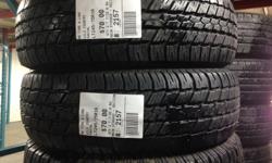 Pair of x2 245/75/16 Wild Country Radial Allseasons
Tires in Excellent condition. 4 weeks warranty if installed with us!
MR. TIRES OTTAWA
3210 Swansea Crescent
Ottawa, Ontario, K1G 3W4
(Closest Interscetion: Hawthorne Rd. & Stevenage Rd.)
T: (613)