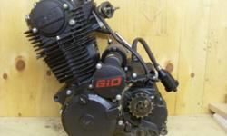 250cc Gio dirtbike engine, no carb, needs valve adjuster fixed. newer engine