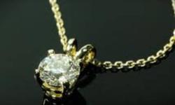 10 carat gold chain with .25 carat single diamond pendent
ONLY WORN TWICE
$450.00 OR best offer!