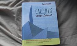 Used for calc I, II, IIIGood condition. No highlights.Pretty much the same book as the fourth edition.Both books have the exact same type of examples.This book was great for preparing for exams.