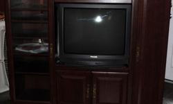 Excellent Condition, lots of storage space. fits up to a 40" tv... tv included works perfectly.