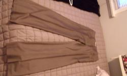 Melanie Lyn - Taupe dress pants - size 10