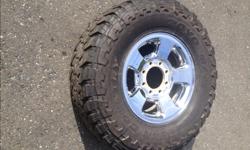 285 / 75R /17 Tire and Aluminium Rim ( 1)