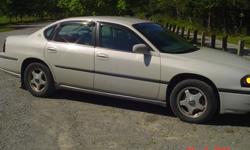 2003 Chev Impala light grey for sale with only 120000Km. Drives smooth, interior like new. Needs a minor repair but otherwise in excellent condition.*Small margin for negotiation*