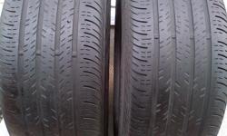 YOU ARE PURCHASING A SET OF 2 CONTINENTAL CONTIPRO 235/55/R17 99H M+S ALL SEASON PERFORMANCE SPORT TIRES.
THESE TIRES HAVE BEEN PROFESSIONALLY CLEANED AND TESTED FOR ANY BUBBLES AND LEAKS. THESE TIRES HAVE 50% (5/32%) THREAD LIFE REMAINING.
ONE TIRE HAS A