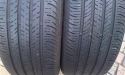 YOU ARE PURCHASING A SET OF 2 CONTINENTAL CONTIPRO CONTACT 235/50/R18 97H SPORT PERFORMANCE TIRES.
THESE TIRES HAVE BEEN PROFESSIONALLY CLEANED AND TESTED FOR ANY BUBBLES AND LEAKS. ONE TIRE HAS 70% (7/32) THREAD LIFE REMAINING THE OTHER ONE HAS 50%
