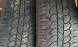 2 tires, 235/75R15, in next to new condition, $100 Ono
This ad was posted with the Kijiji Classifieds app.
