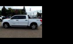 Are you looking for a clean Truck, while look no more it is at Sun Toyota in Edmonton Alberta. This 2009 Toyota Tundra CrewMax has the off Road package and so much more to offer. To test drive or view this 2009 Tundra at Sun Toyota please call