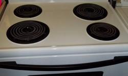 30" ELECTRIC STOVE
Like New Condition, not a mark on it.
Very Clean, white in color
ONLY $150.00
Can be seen at
Blair's Used Furniture
105 Union Street Glace Bay
Open Monday to Friday, 9 to 5; Saturday 9 to 2
Above Like New Auto Detailing
Behind Bay