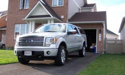 This 2010 F-150 is the Platinum version. For those who know trucks, they don't come any finer. Ultimate luxury. Seats are heated in winter and air conditioned in summer. Rain sensing wipers. Power Everything including roll-out running boards with the