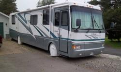 Monaco Diplomat,very clean, non smokers,this unit has all options,2 dr fridge and freezer w/ice maker,dining table and chairs for 4, day  night shades,water filter,diesel genny,porcelin head,queen bed,tons of storage,2 roof air and heat,propane furnace,