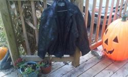 Two men's X-;arge and one men's medium black Leather Jackets.
All in decent shape, $40 each or all three for $100.00.