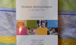PSY 2114 - Lifespan Psychology. Human Development: A Life-Span View. 2nd Canadian Edition. Christine A. Ateah, Robert V. Kail, and John C. Cavanaugh. Excellent Condition, not written in. Will Sell for $45.00.