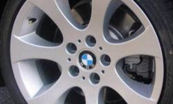 4 rims and rubber 2008 bmw 535xi Size : 225/50r17 94w Rubber is new in august 2011 Kumho ecsta kh11s 5000 km on rubber only Car was in an accident with its winter tires and rims on . Asking 1000$ or best offer. Stored in winter at performance bmw Number