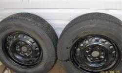 225 65R16 wheels from a 2010 Dodge Grand Caravan Yokohama tires