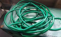 Green rubber 50' foot garden hose.. Good condition. I'm on Gorge Rd east. Call or text 250-885-8052