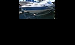 Great cottage or starter boat! 18' bowrider with 120hp outboard, ski pylon, swim platform and ladder, galvanized trailer, bimini top, bow cover, fish finder/depth finder... Runs good. Call Hully Gully for information 519-685-8045. OptionsListing