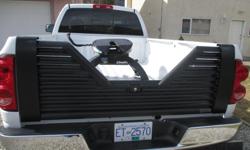 Advance V-EL37 "Custom-Flow" 5th Wheel Premium tailgate made for Dodge pickup trucks for years 2003 to 2009. In very good condition. Is lockable with keys to prevent theft. Color black. Original cost was $490. Selling for $325. Call Don