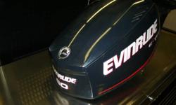 2006-2008 60 HP Evinrude E-Tec engine cover, good condition, some cracking on one side, sells new for $680.00