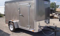 6' x 10'
 
NEW, 2012
?
OPTIONS INCLUDED :
- aluminium ATP stone guard
- round top roof
- roof vent
- interior dome lights
- DOUBLE barn doors
- floor 3/4" plywood 
- 3/8" plywood on interior walls
- 16" wall support spacing
- 3500 lbs. Dexter drop axle
-