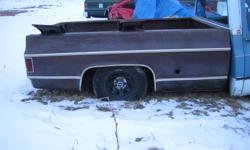 73-80 Chev full size box. Will fit up to 87. This box is from Texas. 800.00. Call 705-875-7531