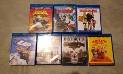 All 7 for sale as a lot, not separately.
Movie titles:
Kung Fu Panda
How to Train Your Dragon
Despicable Me
Up
The Hangover
District 9
Fantastic Mr. Fox
Please email or text.