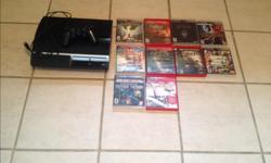 I am selling my PlayStation 3 with 10 games and a 32 inch insignia LCD tv. The console is in great shape and come with a controller and all cables.
The television also works and looks great and comes with an HDMI cable and remote. Also might still have