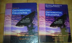 A First Course in Differential Equations with Modeling Applications
by Dennis G. Zill
Comes with solution manual as well
asking $30