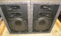 Acoustic Response 250 watt speakers, model M-1220, item #142817-1. Price of $240 includes all taxes. Please refer to inventory #142817-1 when inquiring. We also have more items for sale at The Bay Street Broker located on the corner of Bay and Government
