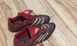 Great pair of soccer cleats. Fully intact and ready to go.