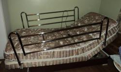 adjustable single bed in good working condition for sale.  Asking 200.00$
Reason for selling, downsizing and no room at the other place.  Call 705-262-8623 for viewing. thks. Noel