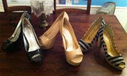 ALDO shoes for Sale 3 for $35
Size 8
Good condition
Price negotiable
Contact: Karen Fang +1(647)522-0702
Mississauga Square One - self pick up