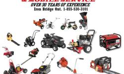 All Small Engine Repairs & RV Mobile Service - Iron Bridge
Over 30 years in diagnosing & maintaining all small engines whether it is lawn mowers, lawn tractors, chainsaws, snow blowers, gas pressure washers, generators, ATV, snow machines, chainsaws, weed