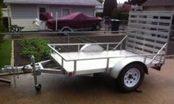 5x8 all aluminum with drop down ramp. 3500 lb axle with full size 15 inch tires and self greasing hubs. Everything about this trailer is heavy duty.
$1600.oo o.b.o
403 952 9987
This ad was posted with the Kijiji Classifieds app.