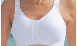 I bought this bra on line but it does not fit and I lost the bill so I cannot return it. It is brand new. Size is a small 36C. I paid $80 (59.00 US). Here is the description from the site:
This Anita sports bra offers medium level continued to ensure a