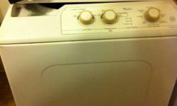 Apartment size washer and dryer with a stand.  240 or Best Offer.  Not using it, just taking up room!