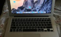 Hi, I am selling my 2014 Macbook Air 13". It is in mint/pristine condition, no scratches, no dents, no bumps, no dings. It is nice machine for school work, travelling etc.
Here are the basic specs;
Model: Macbook Air 11" Early 2014
Ram/Memory: 4GB RAM