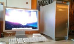 This is a Power Mac G5 and Apple Cinema Display that is in great condition. I've used it for graphic design and video editing purposes but also useful for regular computer functions such as surfing the web and desktop publishing. The only reason for