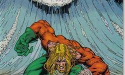 I have 39 Aquaman comics that are all in Mint condition, bagged & boarded. Story-lines include classic tales like the loss of Aquaman's hand and involve characters like Superman, Flash, Wonder Woman, Green Lantern, Poseidon, Black Manta and Ocean Master.