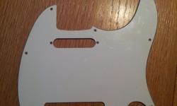 Just what the title says...
New... plastic is still on it... Fender Tele pick guard 3 ply. White / black / white.
25$ first come, first serve! This would look sharp on a black or dark colored tele!
902-954-1532