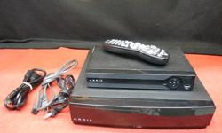 Arris HD DVR 500GB media player and media gateway, inventory #146363-1. Mode #MP2000NA media player and model #MG5225G/NA media gateway. Comes with remote and hdmi cord. Price of $195 includes all taxes. PLEASE REFER TO INVENTORY #146363-1 WHEN INQUIRING.