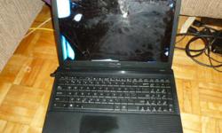 I have a Asus X55U laptop that recently had the LED screen broken by a piece of metal flew into it (see pictures for more details), I'm sure this can be replaced, and the laptop will work again as new. It was working fine without any issue before this