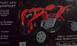 Brand new 6 volt atv ages 3 and up