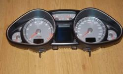 This is a brand new instrument cluster for an Audi R8, it has 0kms on it. Perfect for a custom project.