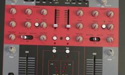 For sale is my Audio Innovate AEM-100i DJ mixer. It's the black and red faceplate version with the Innofader stock as the crossfader. Mixer is near mint and comes with original box and power cable. The mixer has sick sounding analogue filters and the
