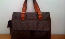 Selling my authentic LV purse. Bought from the LV store on bloor St Downtown Toronto 4 yrs ago. Was $2000 originally. Selling for $200. Priced for quick sale and price is firm. Damage on bottom corner of purse but can be fixed easily. See photos. Pickup