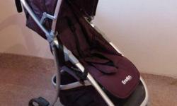This is the: Best. Stroller. Ever. I hate to get rid of it but my daughter has outgrown it (it was only used for one child). It's incredibly lightweight (about 13lbs) and it's so manoeuvrable, even with one hand. So easy to put up and fold, and it has a